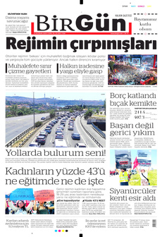 BİRGÜN 6 Haziran 2025 gazete manşeti