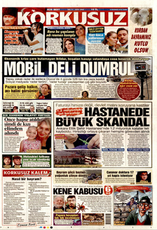 KORKUSUZ 6 Haziran 2025 gazete manşeti
