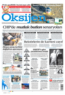 OKSİJEN 6 Haziran 2025 gazete manşeti