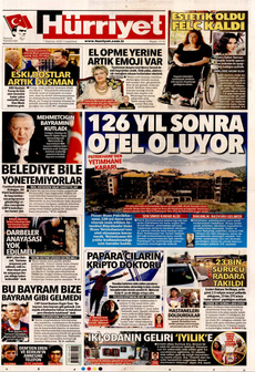 HÜRRİYET 7 Haziran 2025 gazete manşeti