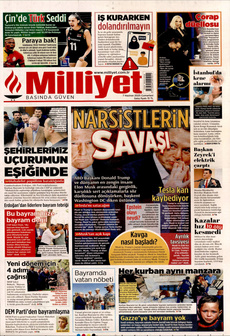 MİLLİYET 7 Haziran 2025 gazete manşeti