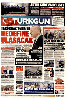 TÜRKGÜN 7 Haziran 2025 gazete manşeti