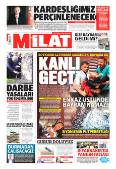 MİLAT 7 Haziran 2025 gazete manşeti