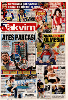 TAKVİM 7 Haziran 2025 gazete manşeti