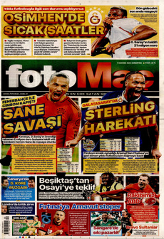 FOTOMAÇ 7 Haziran 2025 gazete manşeti