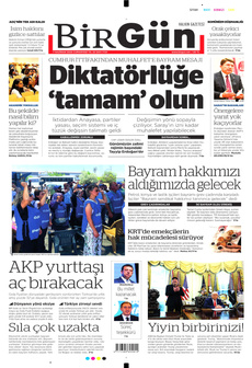BİRGÜN 7 Haziran 2025 gazete manşeti