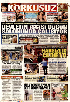 KORKUSUZ 7 Haziran 2025 gazete manşeti