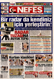 NEFES 7 Haziran 2025 gazete manşeti