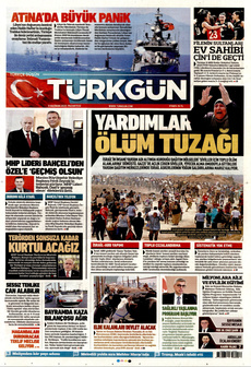 TÜRKGÜN 9 Haziran 2025 gazete manşeti