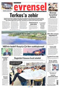 EVRENSEL 9 Haziran 2025 gazete manşeti
