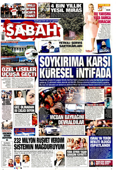 SABAH 10 Haziran 2025 gazete manşeti