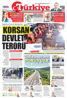 TÜRKİYE GAZETESİ 10 Haziran 2025 gazete manşeti