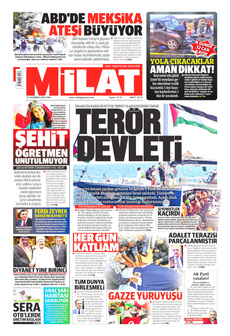 MİLAT 10 Haziran 2025 gazete manşeti