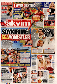 TAKVİM 10 Haziran 2025 gazete manşeti