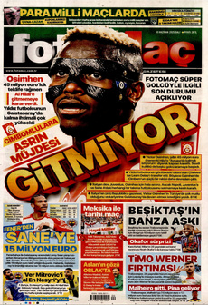 FOTOMAÇ 10 Haziran 2025 gazete manşeti