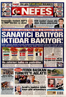 NEFES 10 Haziran 2025 gazete manşeti