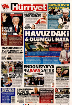 HÜRRİYET 12 Haziran 2025 gazete manşeti