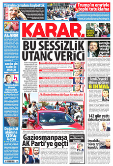 KARAR 12 Haziran 2025 gazete manşeti