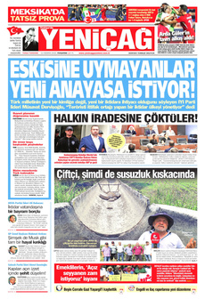 YENİÇAĞ 12 Haziran 2025 gazete manşeti