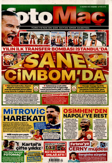 FOTOMAÇ 12 Haziran 2025 gazete manşeti