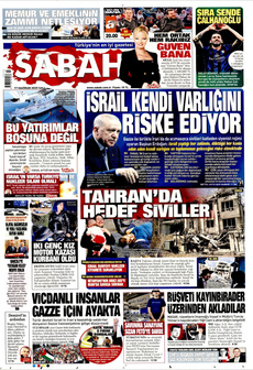 SABAH 17 Haziran 2025 gazete manşeti