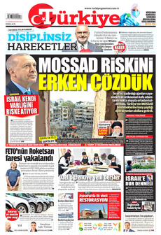 TÜRKİYE GAZETESİ 17 Haziran 2025 gazete manşeti