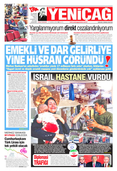 YENİÇAĞ 17 Haziran 2025 gazete manşeti