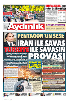 AYDINLIK GAZETESİ 17 Haziran 2025 gazete manşeti