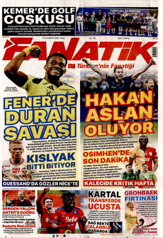FANATİK 17 Haziran 2025 gazete manşeti