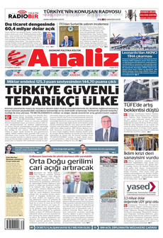 ANALİZ 17 Haziran 2025 gazete manşeti