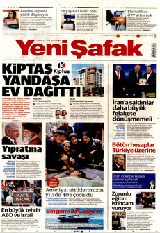 YENİ ŞAFAK 24 Haziran 2025 gazete manşeti