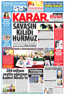 KARAR 24 Haziran 2025 gazete manşeti