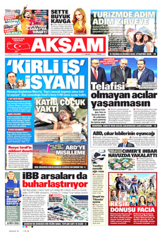 AKŞAM 24 Haziran 2025 gazete manşeti