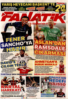 FANATİK 24 Haziran 2025 gazete manşeti