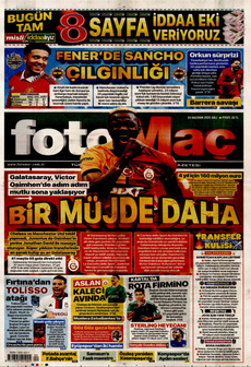 FOTOMAÇ 24 Haziran 2025 gazete manşeti
