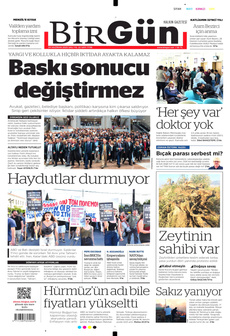 BİRGÜN 24 Haziran 2025 gazete manşeti