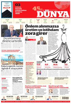 DÜNYA 24 Haziran 2025 gazete manşeti