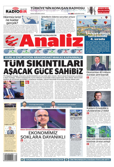 ANALİZ 24 Haziran 2025 gazete manşeti