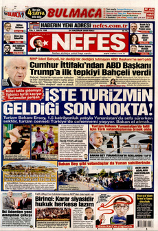 NEFES 24 Haziran 2025 gazete manşeti