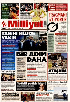 MİLLİYET 10 Temmuz 2025 gazete manşeti