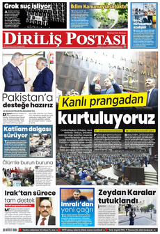 DİRİLİŞ POSTASI 10 Temmuz 2025 gazete manşeti