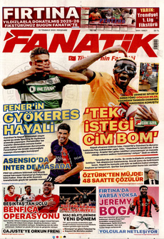 FANATİK 10 Temmuz 2025 gazete manşeti