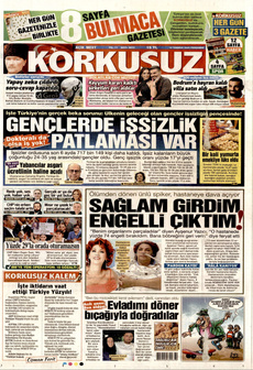 KORKUSUZ 10 Temmuz 2025 gazete manşeti