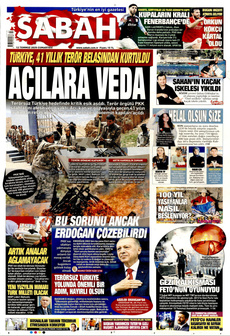 SABAH 12 Temmuz 2025 gazete manşeti