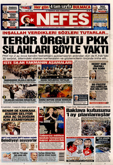 NEFES 12 Temmuz 2025 gazete manşeti