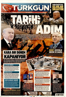 TÜRKGÜN 12 Temmuz 2025 gazete manşeti