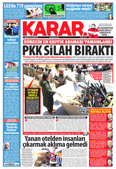KARAR 12 Temmuz 2025 gazete manşeti