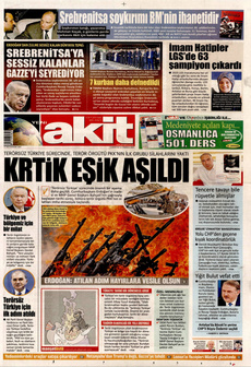 YENİ AKİT 12 Temmuz 2025 gazete manşeti