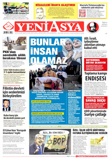 YENİ ASYA 12 Temmuz 2025 gazete manşeti