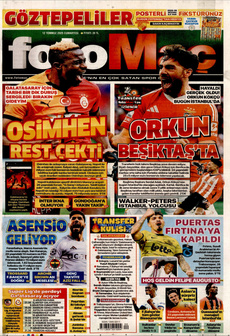 FOTOMAÇ 12 Temmuz 2025 gazete manşeti